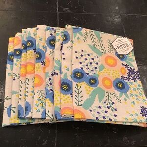 Now Designs Rosa Print Napkins - Set of 9